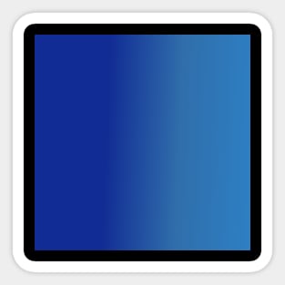 Blue Gradient Color Sticker